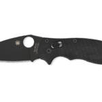 SPYDERCO MANIX 2 BLACK BLADE 3.375"