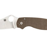 SPYDERCO PARA 3 CRU WEAR BRN MCRTA