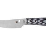 SPYDERCO BOW RVR G-10 BLK/WTE W/STH
