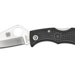 SPYDERCO LADYBUG3 BLACK FRN PLAIN