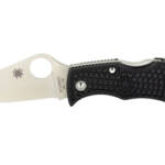 SPYDERCO MANBUG BLACK FRN PLAIN