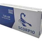 SCORPIO AMMO 762X39 124G FMJ 20/800