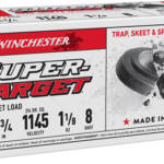 WINCHESTER TARGET 12GA 2.75" - 1-1/8OZ #8 1145FPS 200RD CASE