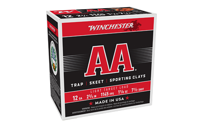 WIN AA TRGT 12GA 2.75" #8 25/250